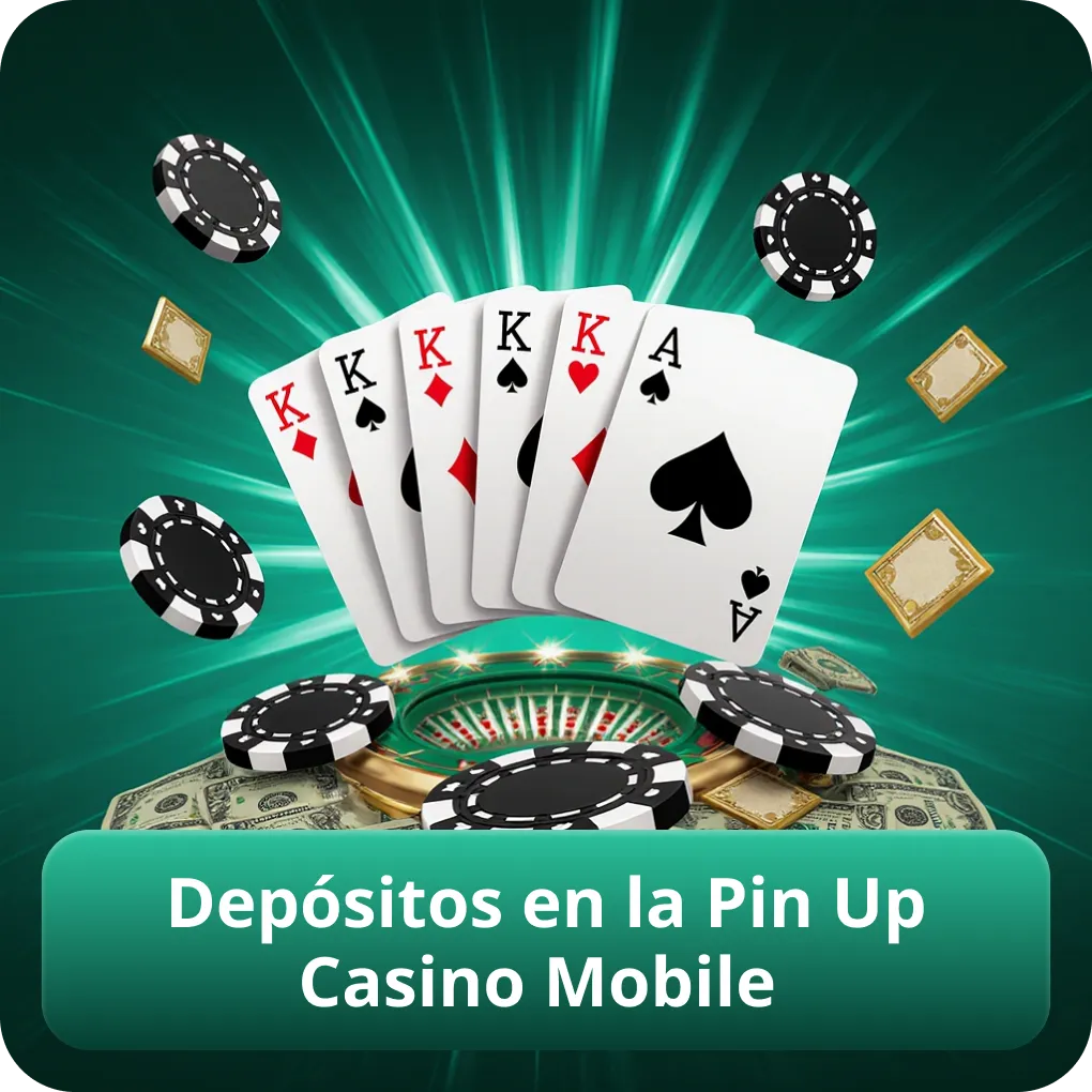 Depósitos en la Pin Up Casino Mobile